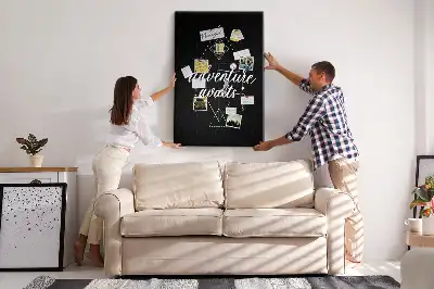 Discover the World Cork Note Board