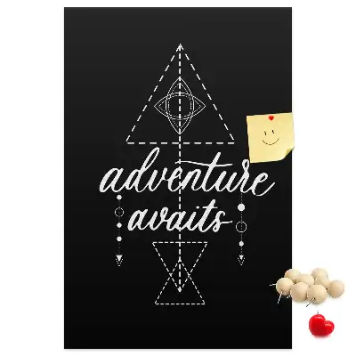 Discover the World Cork Note Board