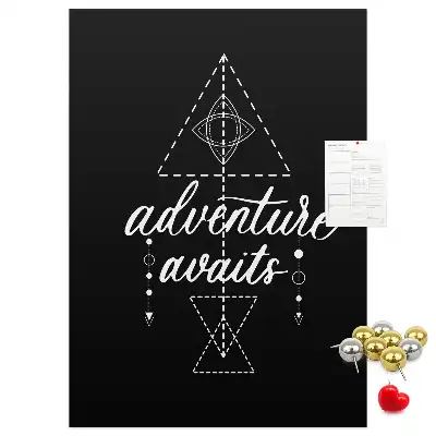 Discover the World Cork Note Board
