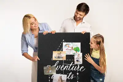 Discover the World Cork Note Board