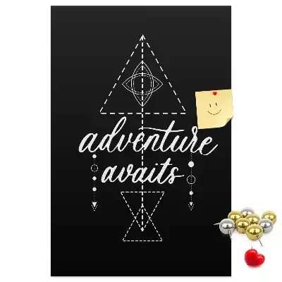 Discover the World Cork Note Board