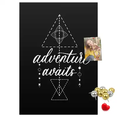 Discover the World Cork Note Board