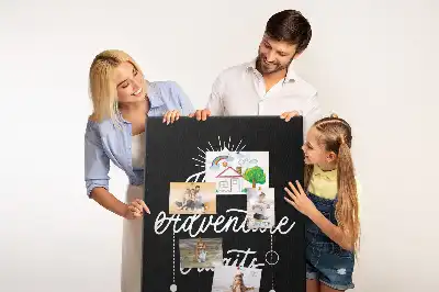 Adventure Awaits Cork Pin Board