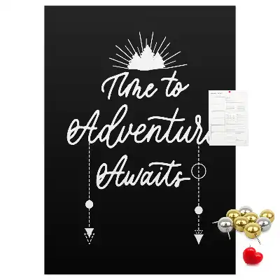 Adventure Awaits Cork Pin Board