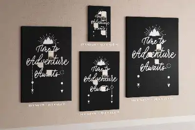Adventure Awaits Cork Pin Board
