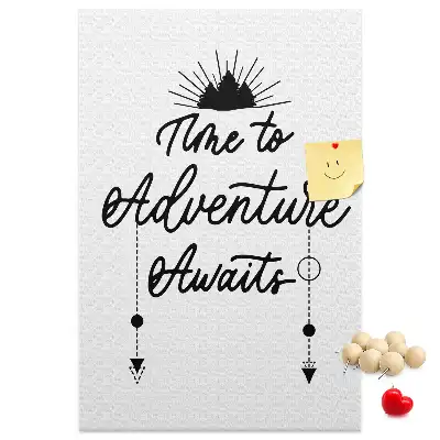 Adventure Time Cork Note Board