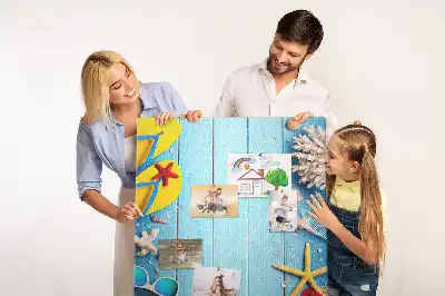 Natural cork wall memo board