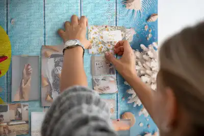 Summer Vacation Cork Pin Board