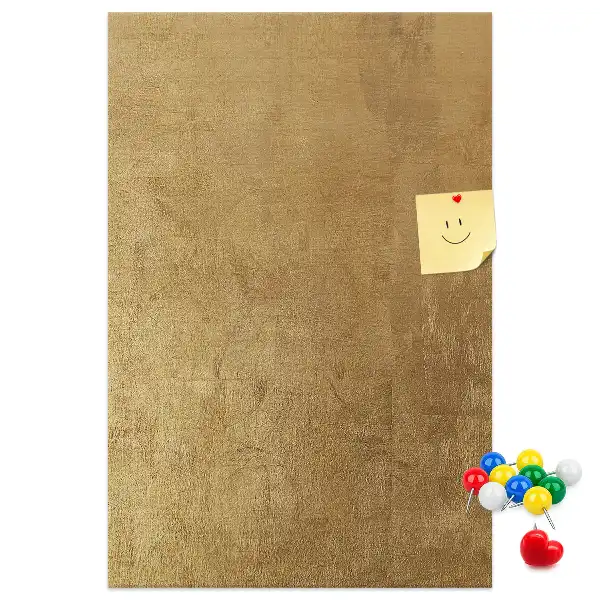 Cork pin board Decorative fabric
