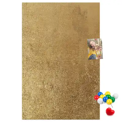 Cork pin board Decorative fabric