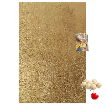 Decorative fabric cork pin board