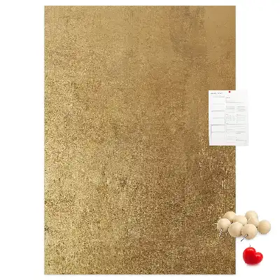 Decorative fabric cork pin board