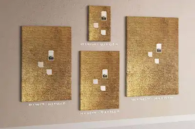 Cork pin board Decorative fabric