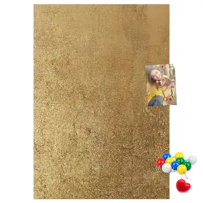 Decorative fabric cork pin board