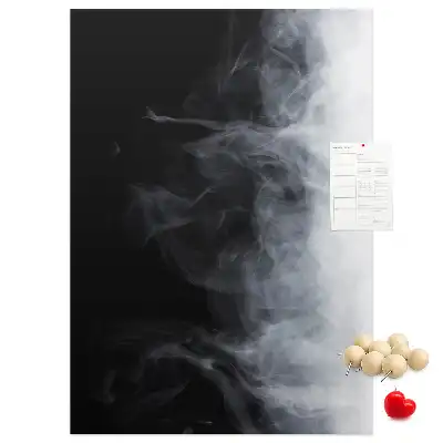 Cork Note Board A wisp of smoke