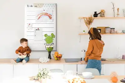 Cork pin board To-do list