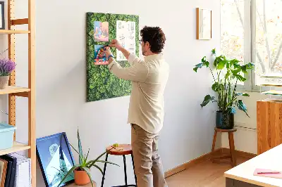 Cork Note Board Forest nature of the tree
