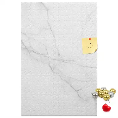 Marble stone wall cork memo board