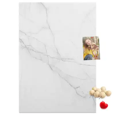 Marble stone wall cork memo board