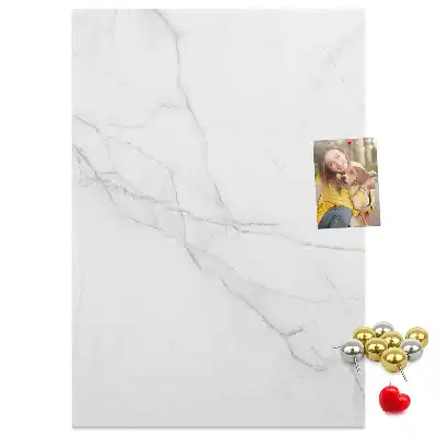 Marble stone wall cork memo board