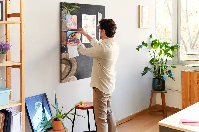 Holiday Travel Cork Pin Board