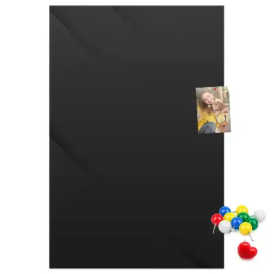 Smooth canvas cork memo board