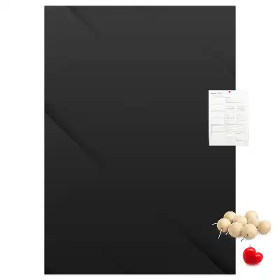 Smooth canvas cork memo board