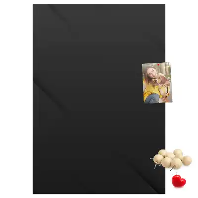 Smooth canvas cork memo board