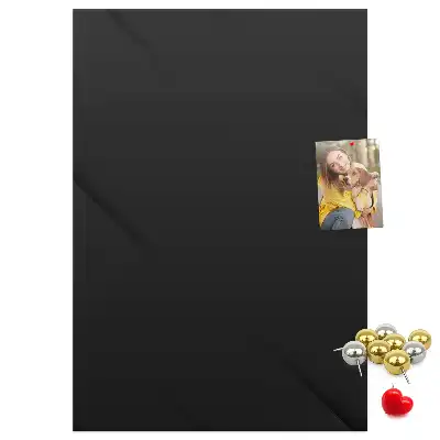Smooth canvas cork memo board