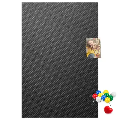 Dark theme cork note board