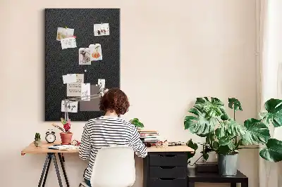 Cork Note Board Dark theme