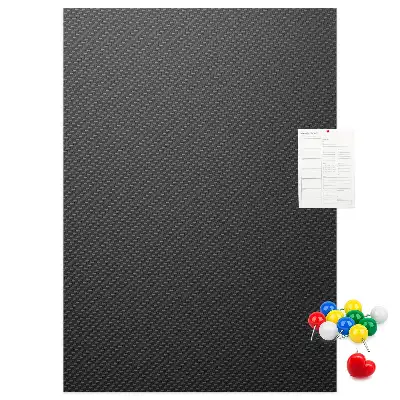 Dark theme cork note board