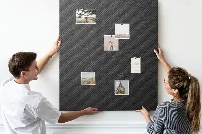 Cork Note Board Dark theme