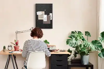 Cork Note Board Dark theme