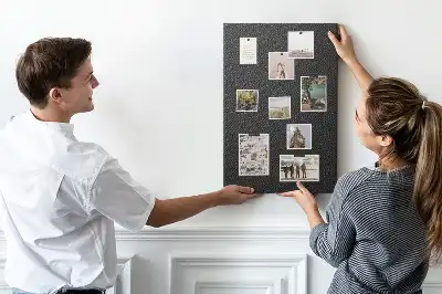 Cork Note Board Dark theme