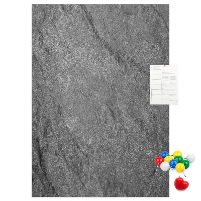 Cork Note Board Rock structure