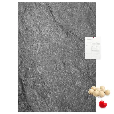 Rock structure cork note board