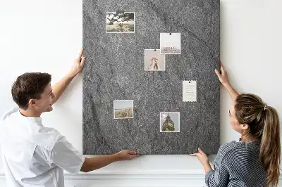 Cork Note Board Rock structure