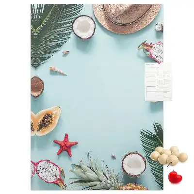 Wall cork memo board Holiday arrangement
