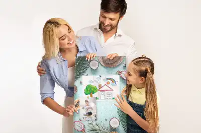 Wall cork memo board Holiday arrangement