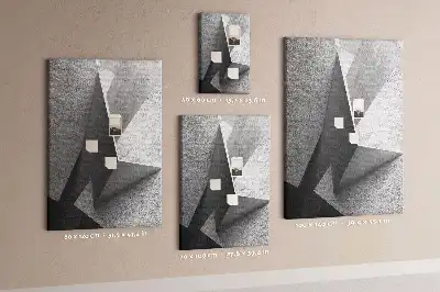 Cork Note Board Abstract geometry