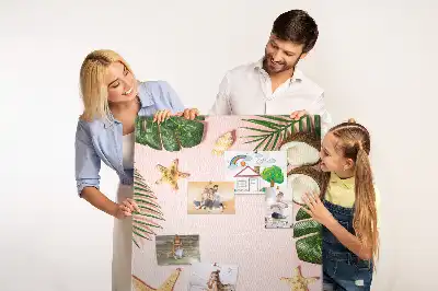 Summer finish cork pin board