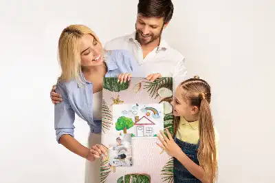 Summer finish cork pin board