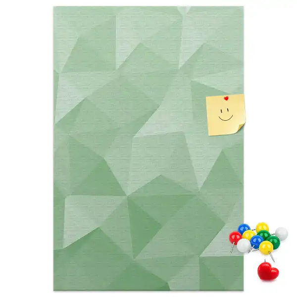 Cork Note Board Stylish motif