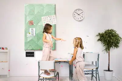 Cork Note Board Stylish motif