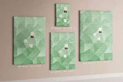 Cork Note Board Stylish motif