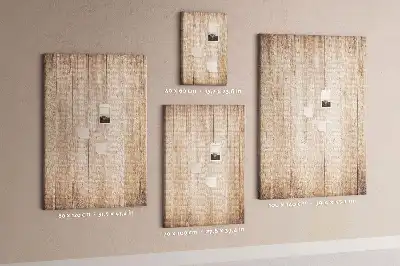 Cork note board with light wooden frame