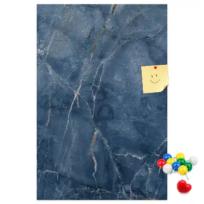 Chic marble wall cork memo board