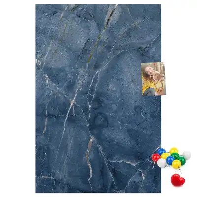 Chic marble wall cork memo board