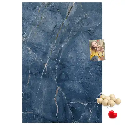 Wall cork memo board Chic marble